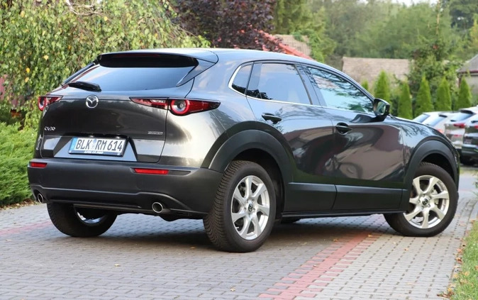 Mazda CX-30 cena 102999 przebieg: 2158, rok produkcji 2022 z Otwock małe 232